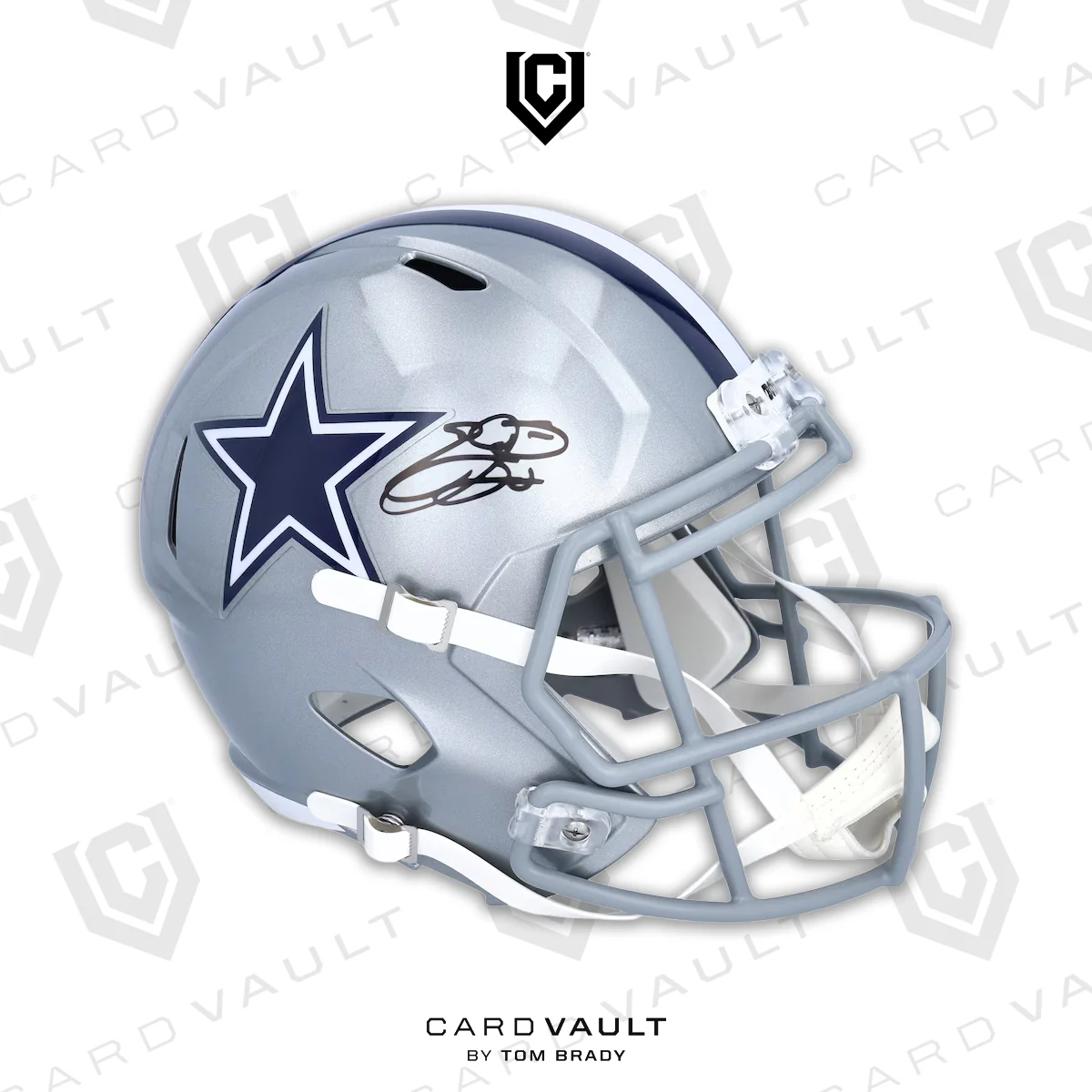 Emmitt Smith Dallas Cowboys Fanatics Authentic Autographed Riddell Speed Replica Helmet